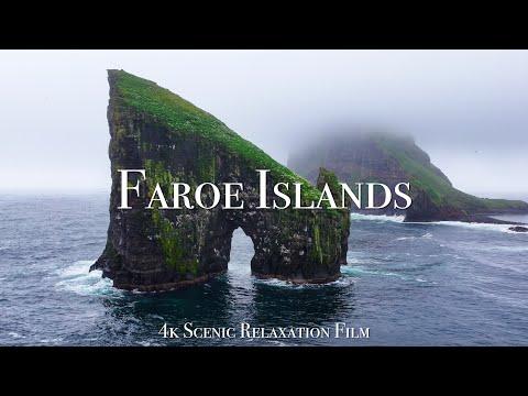 Faroe Islands 4K - Scenic Relaxation Film With Calming Music #Video