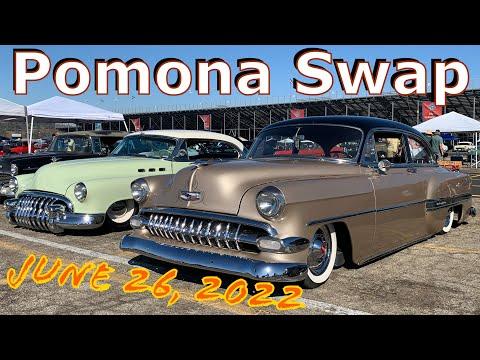 Pomona Swap Meet & Classic Car Show - June 26, 2022 #Video
