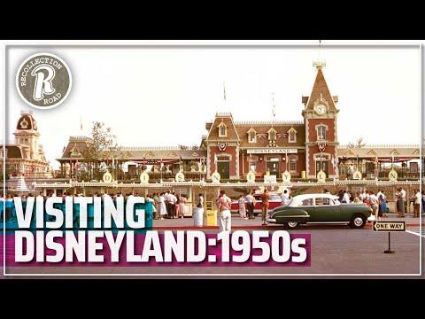 Disneyland in the 1950s - A Photo Album of Life in America #Video
