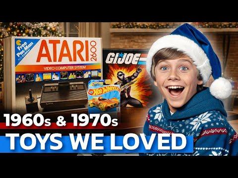 Best Christmas Toys of the 1960s & 1970s! #Video