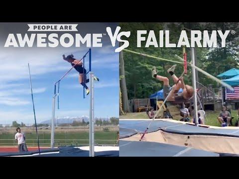 Pole Vaulting & More Wins & Wipeouts Video| People Are Awesome Vs. FailArmy