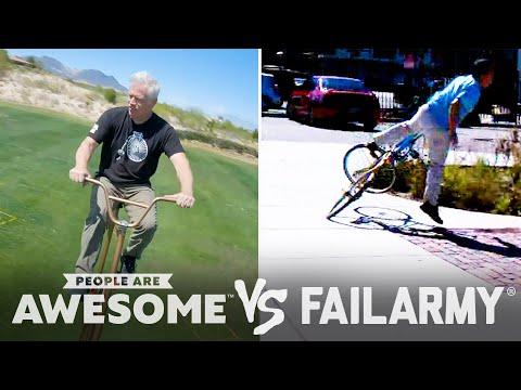 Painful Cyclist Wins Vs. Fails & More | PAA Vs. FailArmy #Video
