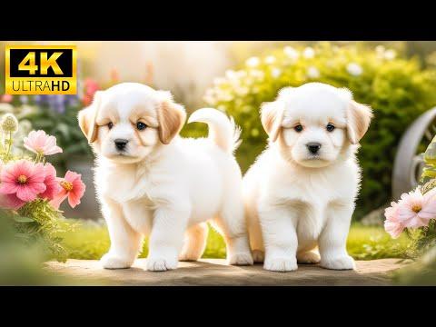 Baby Animals 4K - Harmonizing The Life Of Baby Animals With Relaxing Piano Music(Colorfully Dynamic)