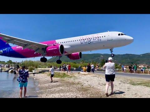 Plane Makes Dangerously Low Landing. Your Daily Dose Of Internet. #Video