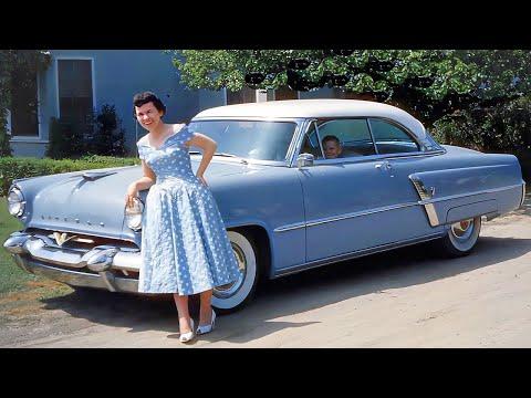 Everyday Cars of the '50s in Stunning Kodachrome COLOR #Video