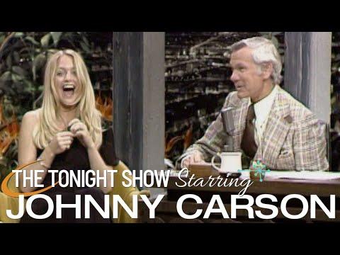 Goldie Hawn Is Always Happy | Carson Tonight Show #video