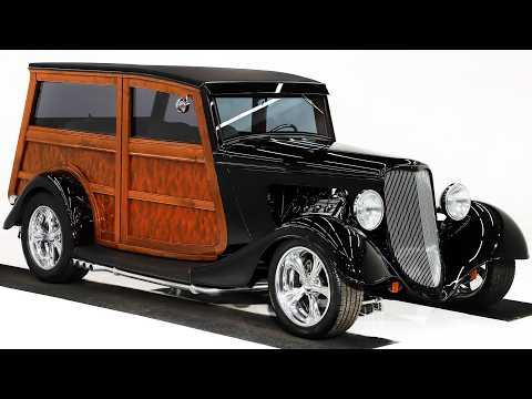 1933 Ford Custom Woody  #Video