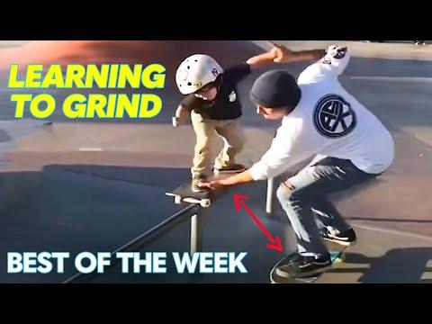 Man Helps Kid With First Skateboard Trick | Best Of The Week #Video