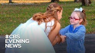 5-year-old gwith autism mistakes bride for Cinderella