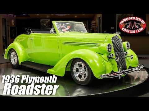 1936 Plymouth Roadster #Video
