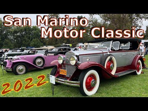 San Marino Motor Classic 2022 - Concours Car Show #Video