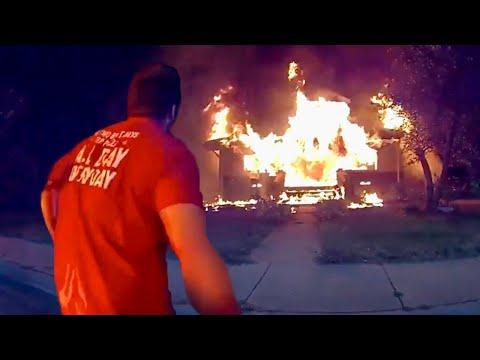 Pizza Man Saves Children from Burning House. Your Daily Dose Of Internet. #Video