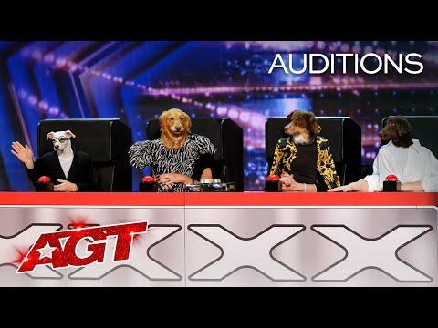 Incredible Dogs Hilariously Imitate The AGT Judges #Video