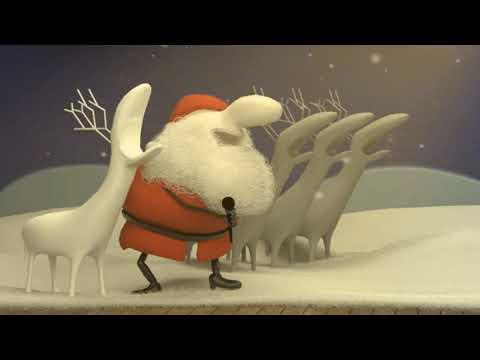 White Christmas - 3D Animation by The Drifters 4K #Video