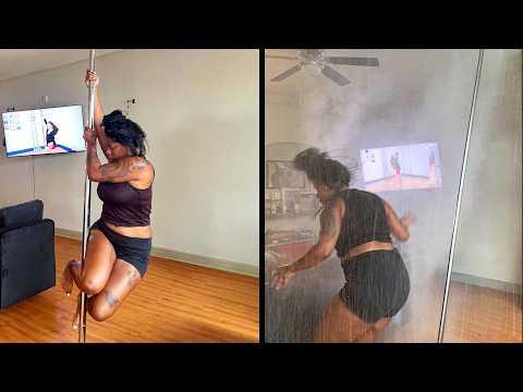 She Tried Pole Dancing at Home | YOUR Daily Dose of Internet  #Video