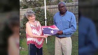 Bringing down a Confederate flag brought a community together