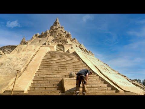 The Largest Sandcastle Ever Built. Your Daily Dose Of Internet. #Video