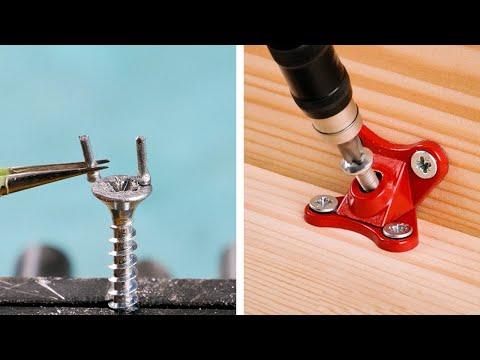 10 IDEAS WITH A SCREWDRIVER THAT WILL COME IN HANDY #Video