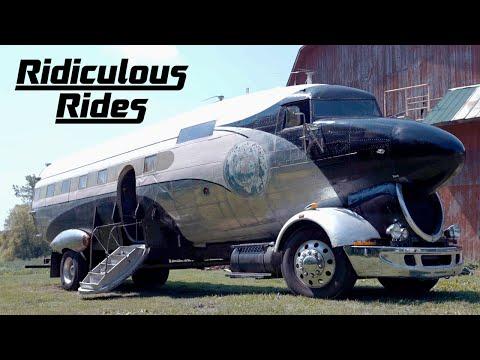 I Turned A Plane Into A Luxury RV | RIDICULOUS RIDES #Video