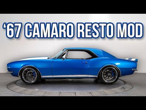 1967 Camaro RestoMod 421 Stroker V8 EFI Automatic - FOR SALE #Video