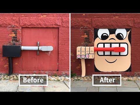 There’s A Genius Street Artist Running Loose In New York #Video