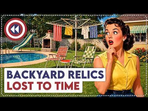 10 Old Backyard Features That Have Faded Into History #Video