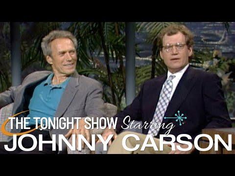 Clint Eastwood and David Letterman | Carson Tonight Show #Video
