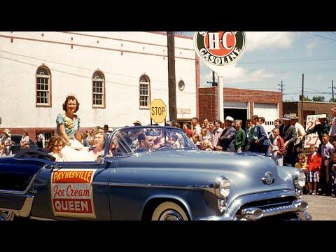 1950s America in COLOR #Video