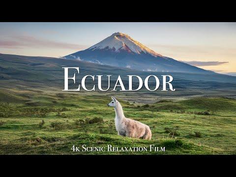 Ecuador 4K - Scenic Relaxation Film with Calming Music #Video