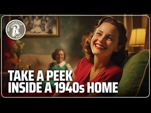 Peek Inside a 1940s Home #Video