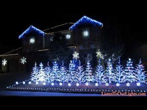 Frozen Christmas Lights (Let It Go) 2014