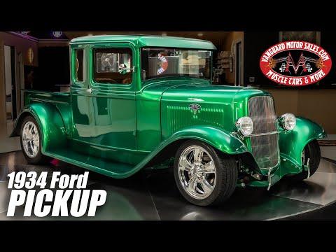 1934 Ford Pickup Extended Cab #Video
