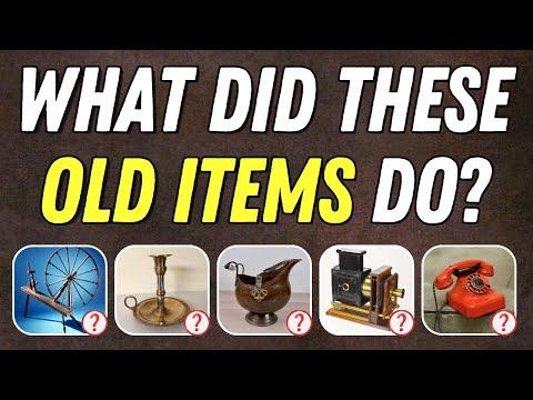 Can You Guess What These Old Items Were Used For? ✅ #Video