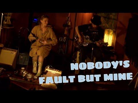 Nobody's Fault But Mine (live) - Chris Rodrigues & Spoon Lady at Laura Lee's