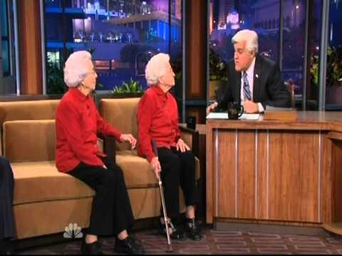 100 Year old Twins on The Tonight Show #Video