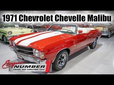 1971 Chevrolet Chevelle Malibu Convertible #Video