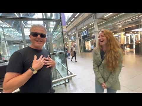 Red Headed Girl Rocks The Station With Raw Talent #Video
