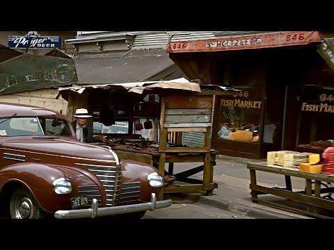 Chicago 1930s in Color, Near West Side [60fps, Remastered] Sound Design