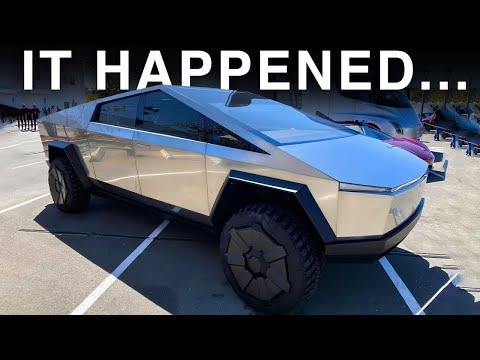 IT HAPPENED! The Cybertruck 2022 IS FINALLY Here! #Video