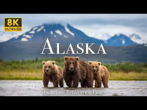 Alaska 8K - Scenic Relaxation Film With Calming Music #Video