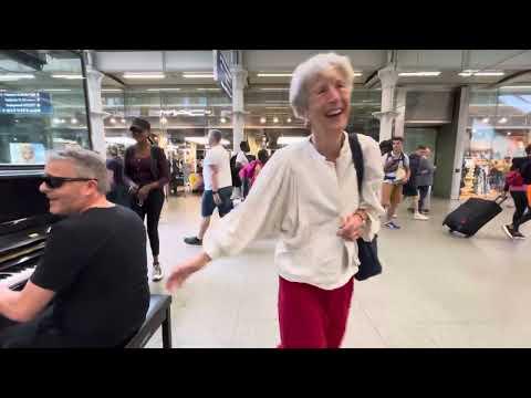 Senior Lady Only Ever Played Classical Music…Until Now! #Video