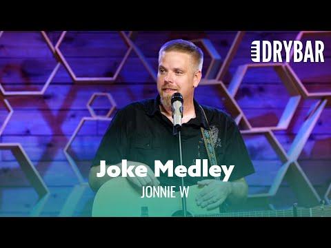 The Joke Medley Video. Comedian Jonnie W