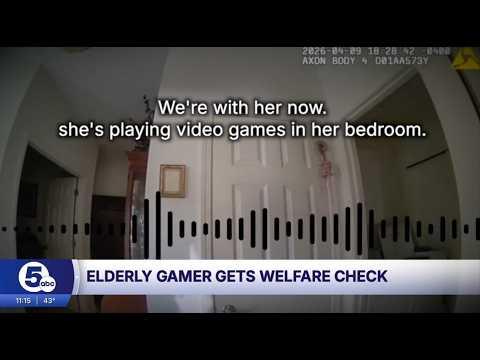 Welfare check on elderly woman leads police to a surprise #Video