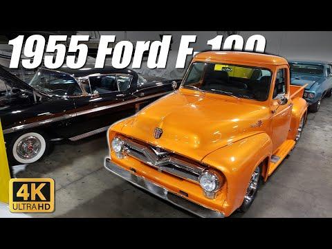 1955 Ford F-100 Pickup For Sale Vanguard Motor Sales #Video