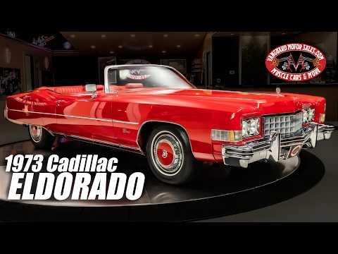 1973 Cadillac Eldorado Convertible #Video