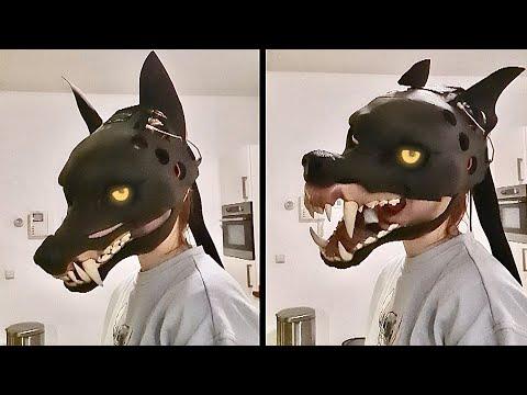 An Extremely Realistic Halloween Mask. Your Daily Dose Of Internet. #Video
