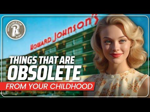 Obsolete Things That Take You Back To Your Childhood #Video