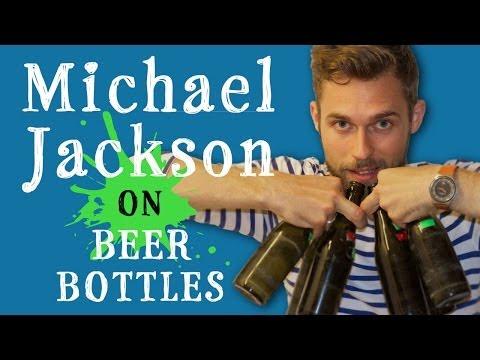 Michael Jackson On Beer Bottles