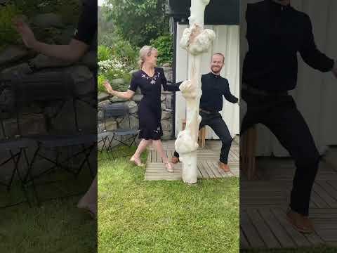 Lindy Hop Dancing in the Garden #Video