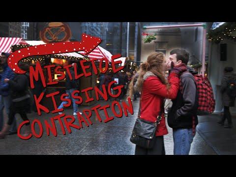 Mistletoe Kissing Contraption